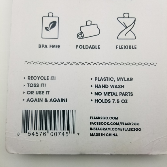 2 pack Red Green Flask2Go Flask To Go Resuable Fla - Picture 6 of 6